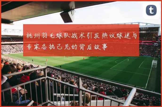 杭州羽毛球队战术引发热议球迷与专家各执己见的背后故事